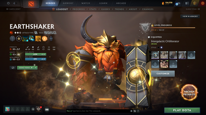 Nemestice Prestige | Earth Shaker. Spectre, Lina, Sf Arcana | Dark Artistry Invoker Kid | DK, AM, PA, CM Persona | Many Immortals | Crazy Stacked Account | Divine | Full Access | Many Items | Many Caches | Collector's Account | Prestige Account