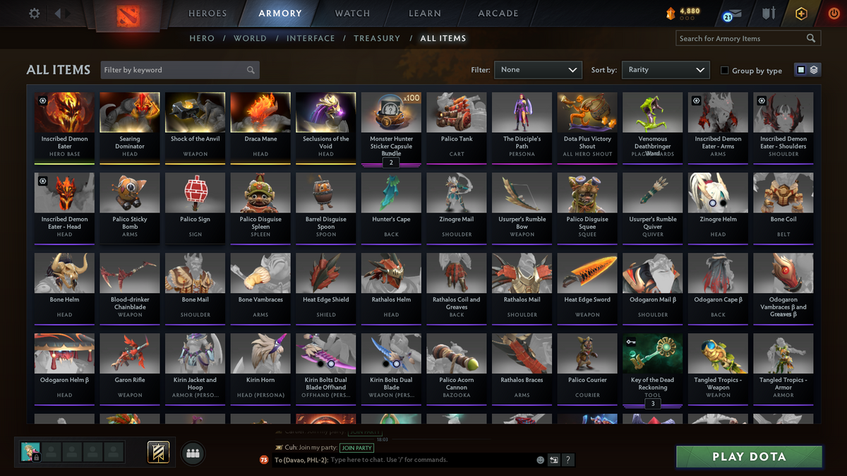Guardian IV | Behavior Score: 6359 | Shadow Fiend Arcana | Antimage Persona | Immortals Inside | Sets Inside | Fast Que | Full Access | Old Account