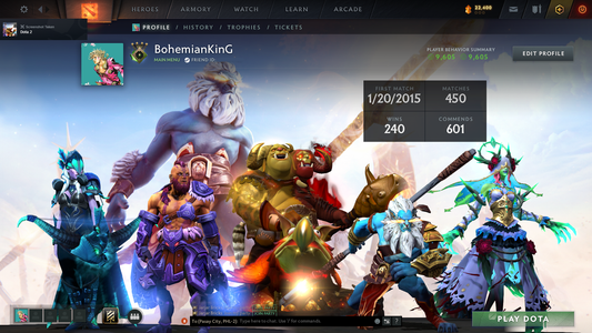 Herald IV | MMR: 426 | Behavior: 9605 | Ogre Magi Arcana | 2015 Account | Mainpool | Fast Queue | Decent Items Inside | Instant Delivery | Full Access