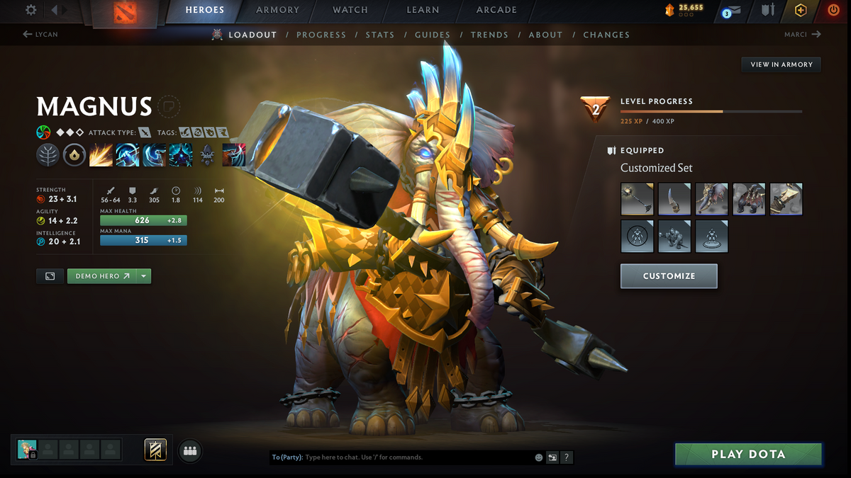 Guardian IV | MMR: 1258 | Mainpool | 984 Matches | Shadow Fiend Arcana | Anti Mage Persona | Stacked with Sets, Immortals & Items Inside | Behavior: 5656 (Playable) | Queue Time (1-5 Minutes)