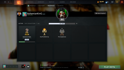 Immortal | MMR: 5737 | Behavior: 12000 | Ogre Magi Arcana | 2 Personas: Anti Mage & Pudge | Many Immortals & Items | 130,000+ Dota Plus Shards | Mainpool | Fast Queue | 2021 Account | Full Access | Calibrated