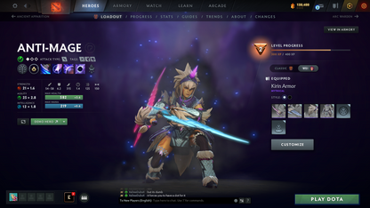 Immortal | MMR: 5737 | Behavior: 12000 | Ogre Magi Arcana | 2 Personas: Anti Mage & Pudge | Many Immortals & Items | 130,000+ Dota Plus Shards | Mainpool | Fast Queue | 2021 Account | Full Access | Calibrated