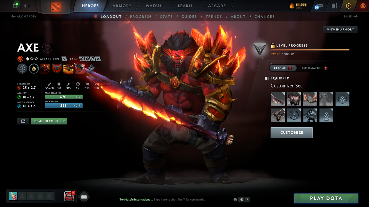 Ancient V | MMR: 4349 | Behavior: 11670 | Stacked Account | 3 Arcanas: Terrorblade, Lina & Rubick | AM Persona | Quartero's Curious Sets | Tons of Expensive Immortals, Cache & Items | Mainpool | Super-Fast Queue