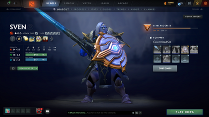 Ancient V | MMR: 4349 | Behavior: 11670 | Stacked Account | 3 Arcanas: Terrorblade, Lina & Rubick | AM Persona | Quartero's Curious Sets | Tons of Expensive Immortals, Cache & Items | Mainpool | Super-Fast Queue