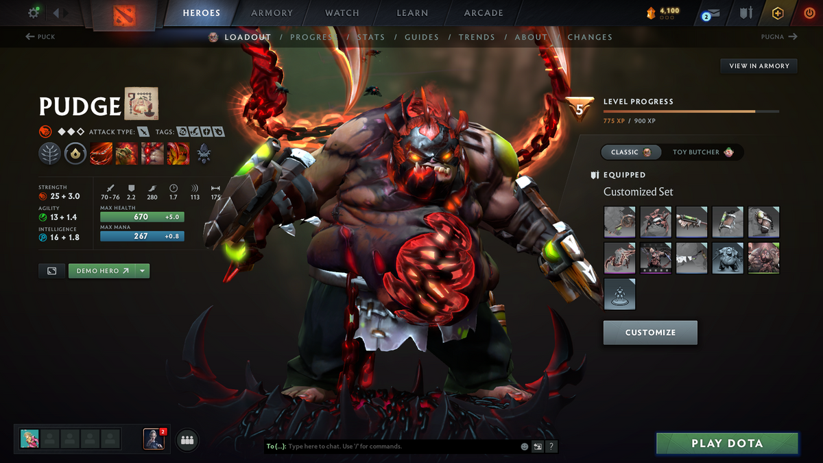Guardian II | MMR: 904 | Behavior: 10501 | Stacked Account | 3 Arcanas: Pudge, Zeus & Shadow Fiend | 3 Personas: Invoker, AM & CM | x74 MMR DD Tokens | 10th Anniversary & Quartero Curious Sets | Tons of Expensive Immortals, Cache & Items | Mainpool