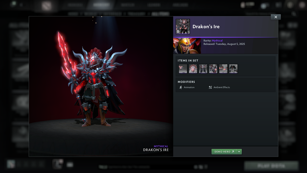 Guardian II | MMR: 904 | Behavior: 10501 | Stacked Account | 3 Arcanas: Pudge, Zeus & Shadow Fiend | 3 Personas: Invoker, AM & CM | x74 MMR DD Tokens | 10th Anniversary & Quartero Curious Sets | Tons of Expensive Immortals, Cache & Items | Mainpool