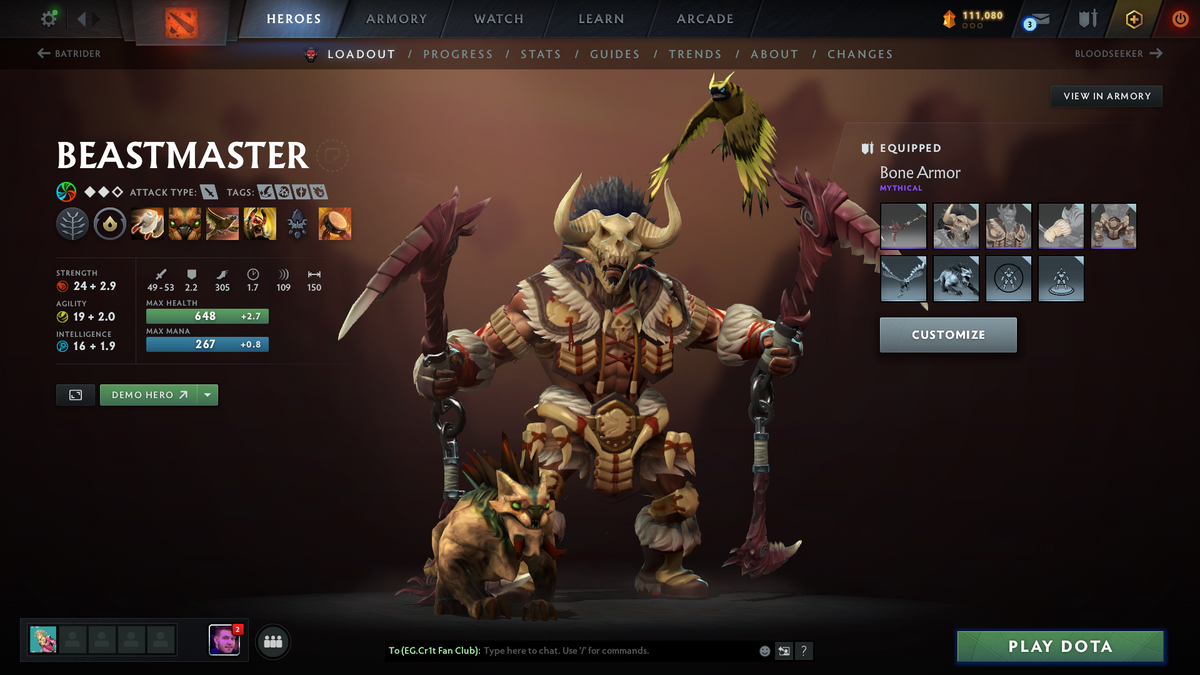 Ancient I | MMR: 3878 | Behavior: 8740 | Pudge & Anti Mage Persona | 680+ Matches | 111,000+ Dota Plus Shards | Stacked with Immortals | Quartero's Curios Sets | Fast Queue | Complete Access