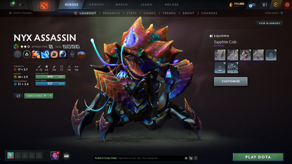 Ancient I | MMR: 3878 | Behavior: 8740 | Pudge & Anti Mage Persona | 680+ Matches | 111,000+ Dota Plus Shards | Stacked with Immortals | Quartero's Curios Sets | Fast Queue | Complete Access