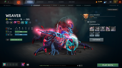 Ancient I | MMR: 3878 | Behavior: 8740 | Pudge & Anti Mage Persona | 680+ Matches | 111,000+ Dota Plus Shards | Stacked with Immortals | Quartero's Curios Sets | Fast Queue | Complete Access