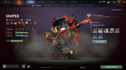 Ancient I | MMR: 3878 | Behavior: 8740 | Pudge & Anti Mage Persona | 680+ Matches | 111,000+ Dota Plus Shards | Stacked with Immortals | Quartero's Curios Sets | Fast Queue | Complete Access