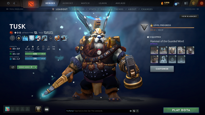 Archon III | MMR: 2648 - Behavior: 8079 | Shadow Fiend Arcana | 4150+ Matches | Mainpool | Mirana Persona | 10th Anniversary Sets | Stacked with Items and Immortals | 2019 Account | Fast Queue