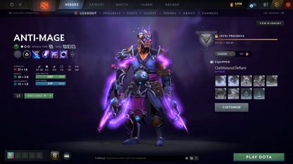 Archon III | MMR: 2648 - Behavior: 8079 | Shadow Fiend Arcana | 4150+ Matches | Mainpool | Mirana Persona | 10th Anniversary Sets | Stacked with Items and Immortals | 2019 Account | Fast Queue
