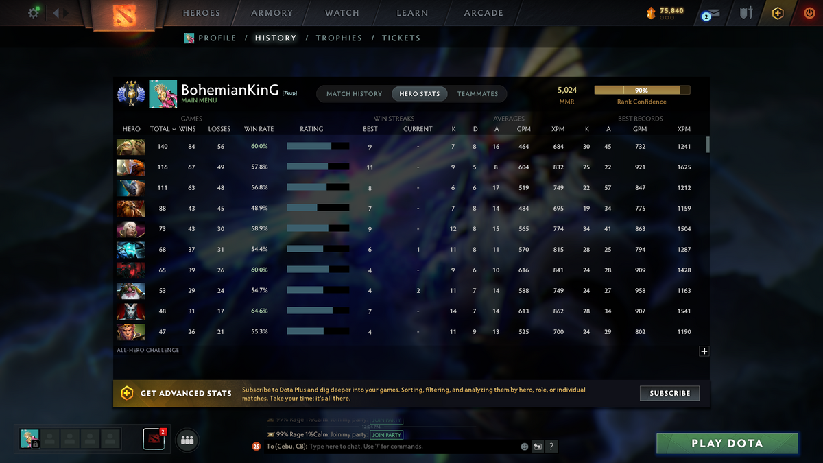 Divine III | MMR: 5024 - Behavior: 7174 | 2 Arcanas: Shadow Fiend & Juggernaut | Super-Fast Queue | 2100+ Matches | Mainpool | Many Immortals & Sets | 2019 Account | Complete Access