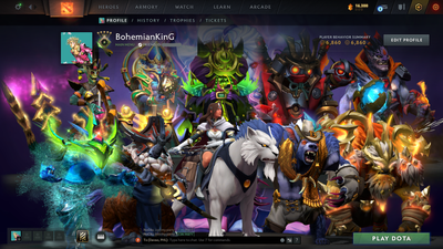 Herald V | MMR: 543 - Behavior Score: 6860 | 800+ Hours Played | Mirana Persona | 10th Anniversary Sets | Many Expensive Immortals | One-Month Dota Plus Membership Included | Mainpool | Fast Queue | 2014 Account