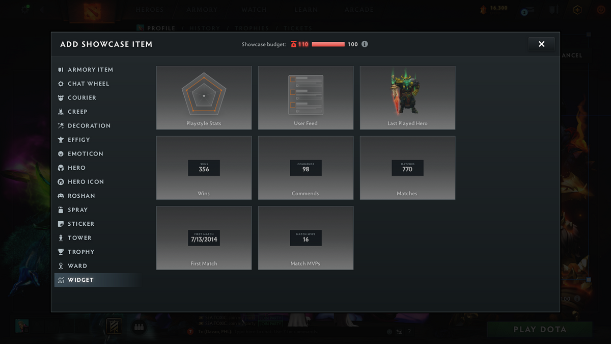Herald V | MMR: 543 - Behavior Score: 6860 | 800+ Hours Played | Mirana Persona | 10th Anniversary Sets | Many Expensive Immortals | One-Month Dota Plus Membership Included | Mainpool | Fast Queue | 2014 Account