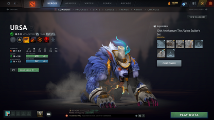 Herald V | MMR: 543 - Behavior Score: 6860 | 800+ Hours Played | Mirana Persona | 10th Anniversary Sets | Many Expensive Immortals | One-Month Dota Plus Membership Included | Mainpool | Fast Queue | 2014 Account