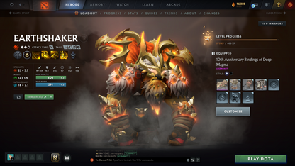 Herald V | MMR: 543 - Behavior Score: 6860 | 800+ Hours Played | Mirana Persona | 10th Anniversary Sets | Many Expensive Immortals | One-Month Dota Plus Membership Included | Mainpool | Fast Queue | 2014 Account