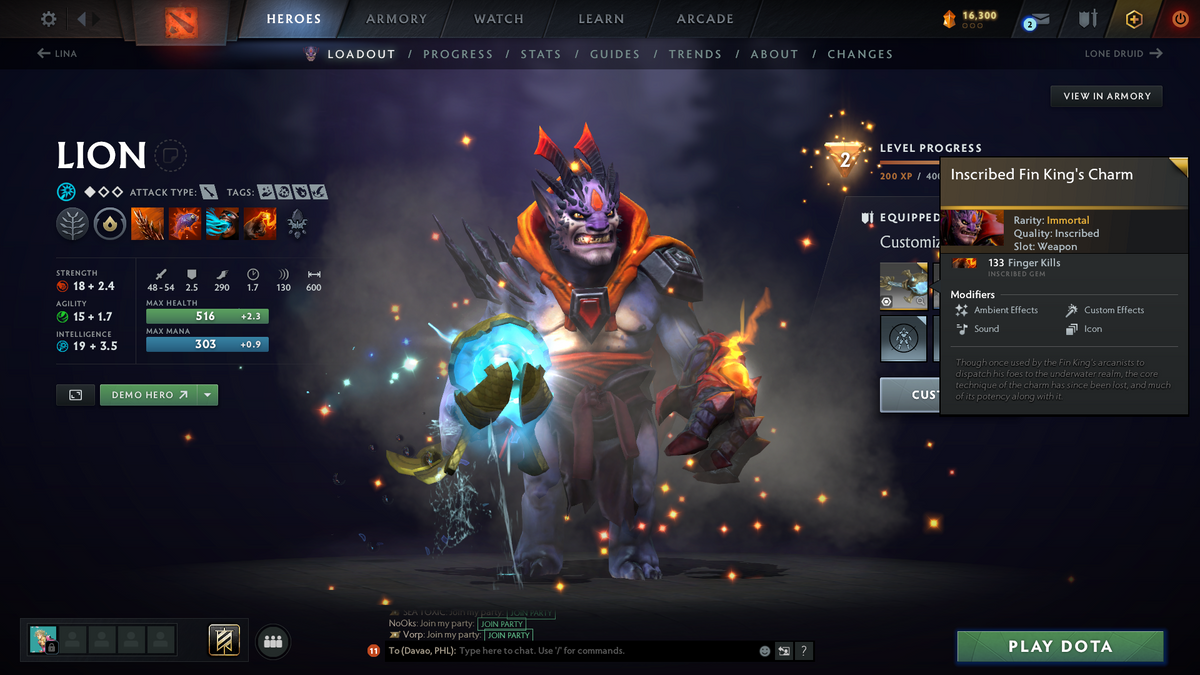 Herald V | MMR: 543 - Behavior Score: 6860 | 800+ Hours Played | Mirana Persona | 10th Anniversary Sets | Many Expensive Immortals | One-Month Dota Plus Membership Included | Mainpool | Fast Queue | 2014 Account
