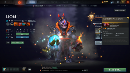 Herald V | MMR: 543 - Behavior Score: 6860 | 800+ Hours Played | Mirana Persona | 10th Anniversary Sets | Many Expensive Immortals | One-Month Dota Plus Membership Included | Mainpool | Fast Queue | 2014 Account