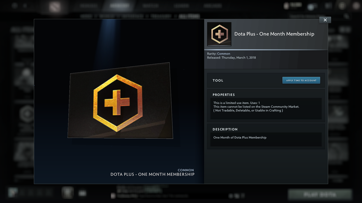 Herald V | MMR: 543 - Behavior Score: 6860 | 800+ Hours Played | Mirana Persona | 10th Anniversary Sets | Many Expensive Immortals | One-Month Dota Plus Membership Included | Mainpool | Fast Queue | 2014 Account