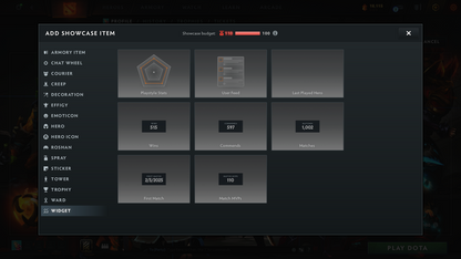 Archon IV | MMR: 2789 - Behavior: 12000 | Mainpool | 2 Personas: Pudge & Anti Mage | Stacked with Sets and Immortals | Quartero's Curios Items | 1000+ Matches Played | Complete Access | Trophy Level: 140+