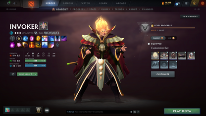 Archon IV | MMR: 2789 - Behavior: 12000 | Mainpool | 2 Personas: Pudge & Anti Mage | Stacked with Sets and Immortals | Quartero's Curios Items | 1000+ Matches Played | Complete Access | Trophy Level: 140+