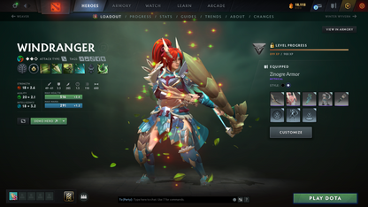 Archon IV | MMR: 2789 - Behavior: 12000 | Mainpool | 2 Personas: Pudge & Anti Mage | Stacked with Sets and Immortals | Quartero's Curios Items | 1000+ Matches Played | Complete Access | Trophy Level: 140+
