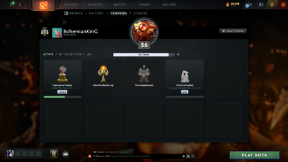 Archon III | MMR: 2764 | Behavior: 8826 | Shadow Fiend Arcana | 1700+ Hours | Overgrown Empire Terrain | Many Items Inside | Quartero's Curious Sets | Mainpool | 2017 Account | Fast Queue