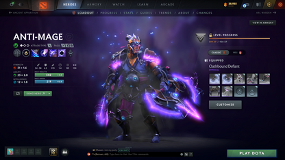 Archon III | MMR: 2764 | Behavior: 8826 | Shadow Fiend Arcana | 1700+ Hours | Overgrown Empire Terrain | Many Items Inside | Quartero's Curious Sets | Mainpool | 2017 Account | Fast Queue