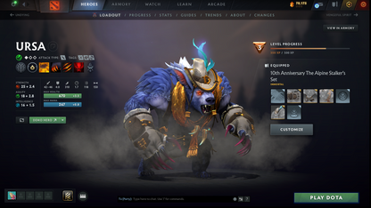 Legend IV | MMR: 3551 | Behavior: 9649 | Phantom Assassin Arcana | 1800+ Matches | Mainpool | Mirana Persona | Complete 10th Anniversary | Many Items & Sets Inside | 2017 Account | Fast Queue | Full Access