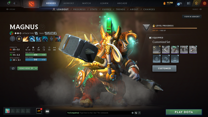 Immortal | MMR: 6048 | Behavior: 12000 | 4700+ Matches | Shadow Fiend Arcana | 4 Personas: CM, PA, AM & Mirana | Exclusive Cache Sets | Fully Stacked with Immortals & Items | 10th Anniversary | Mainpool | 2014 Account | High Trophy Level