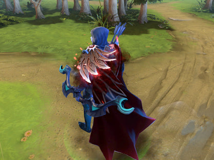 Silent Wake of the Crimson Witness