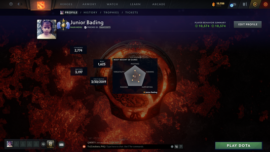Divine I MMR: 4611 | Mainpool | 11K Summary | With Pa Arcana | Original Email Account | Quick FInd Match